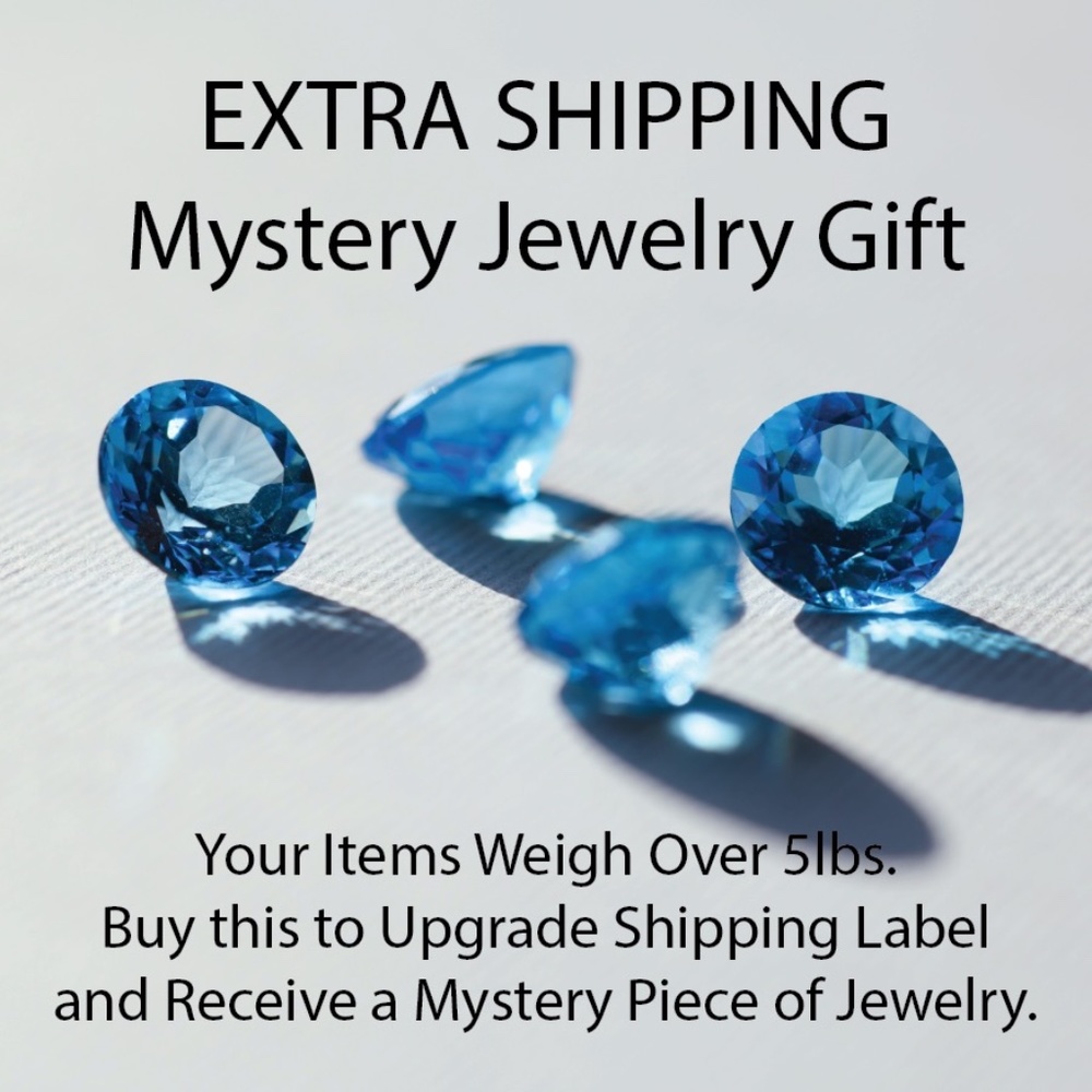 Buy this ad for extra shipping and receive a mystery jewelry item in your box